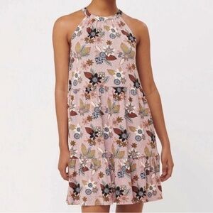 Loft Floral Halter Dress